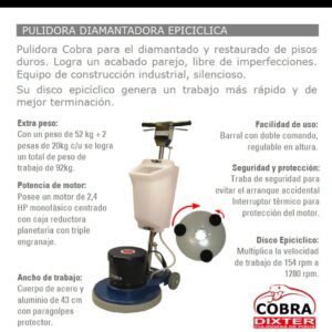 Pulidora diamantadora