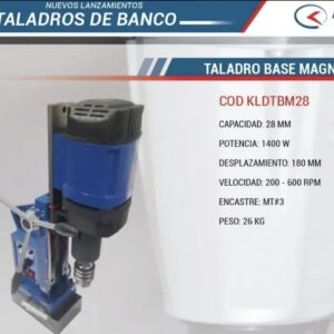 Agujereadora base magnética